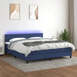 vidaxl-lozko-kontynentalne-z-materacem-niebieskie-160x200-cm-tkanina