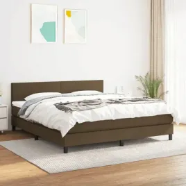 vidaxl-lozko-kontynentalne-z-materacem-brazowe-tkanina-180x200-cm