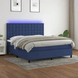 vidaxl-lozko-kontynentalne-z-materacem-niebieskie-160x200-cm-tkanina