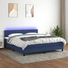 vidaxl-lozko-kontynentalne-z-materacem-niebieskie-180x200-cm-tkanina