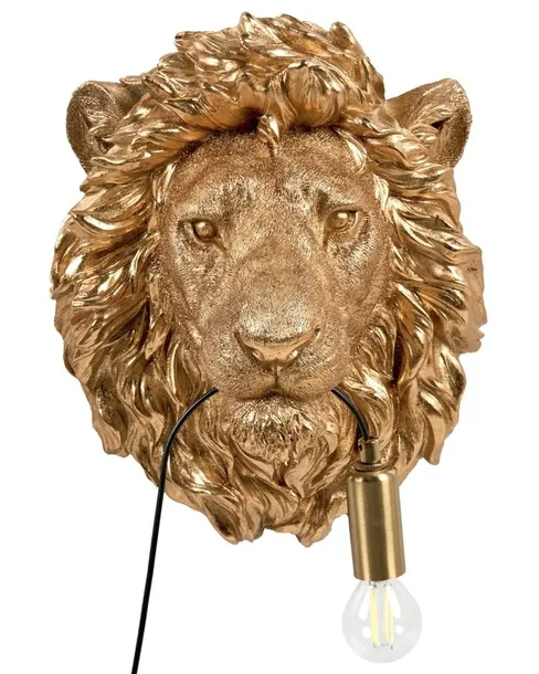 lampa-scienna-lew-simba-zloty-dlugosc-wysokosc-30-cm