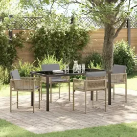 vidaxl-zestaw-do-jadalni-w-ogrodzie-5-pcs-bezowy-polirattan