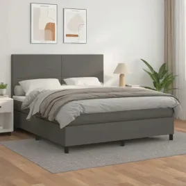 vidaxl-lozko-kontynentalne-z-materacem-szare-ekoskora-180x200-cm