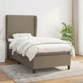 vidaxl-lozko-kontynentalne-z-materacem-taupe-tkanina-90x190-cm