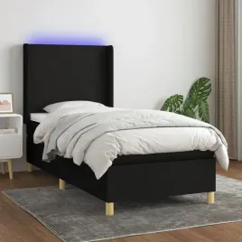 vidaxl-lozko-kontynentalne-z-materacem-czarne-90x190-cm-tkanina