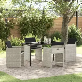 vidaxl-zestaw-do-jadalni-w-ogrodzie-5-pcs-jasnoszary-polirattan