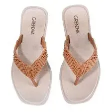 grendha-japonki-damskie-brazowe-casual-39-j1a