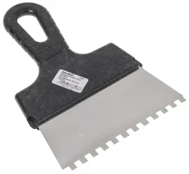 szpachelka-malarska-150mm-zebata-6x6-stalowa-do-kleju-i-zapraw