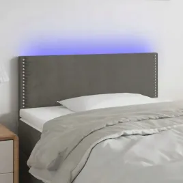 vidaxl-zaglowek-do-lozka-z-led-ciemnoszary-100x5x78-88-cm-aksamit