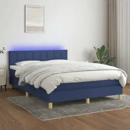 vidaxl-lozko-kontynentalne-z-materacem-niebieskie-140x190-cm-tkanina