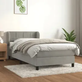 vidaxl-lozko-kontynentalne-z-materacem-jasnoszare-aksamit-80x200-cm