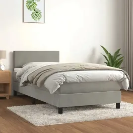 vidaxl-lozko-kontynentalne-z-materacem-jasnoszare-aksamit-80x200-cm