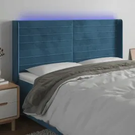 vidaxl-zaglowek-do-lozka-z-led-ciemnoniebieski-183x16x118-128-cm