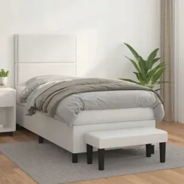 vidaxl-lozko-kontynentalne-z-materacem-biale-ekoskora-100x200-cm
