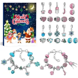 kalendarz-adwentowy-dla-dziewczynki-bizuteria-charms-zawieszki-bransoletka