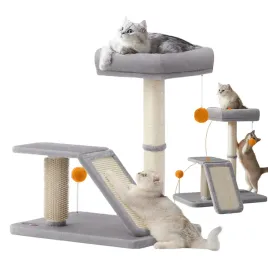 drapak-z-platforma-do-lezenia-sizalowa-kolumna-z-pomponami-wysokosc-60cm