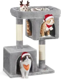 drapak-niski-legowisko-slupek-do-drapania-wieza-feandrea-61-100-cm
