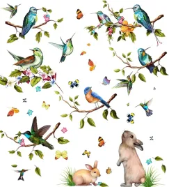 150x-naklejki-na-okno-wiosna-wiosenna-na-szybe-liscie-ozdoby-samoprzylepne