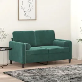 vidaxl-poduszki-ozdobne-2-szt-ciemnozielone-o15x50-cm-aksamit