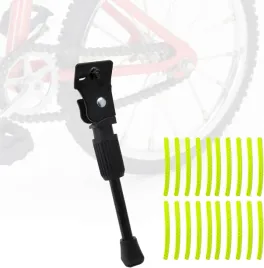 stopka-nozka-do-roweru-podporka-rower-355cm-boczna-dla-dzieci-odblaski