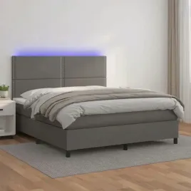 vidaxl-lozko-kontynentalne-z-materacem-i-led-szara-ekoskora-140x200cm