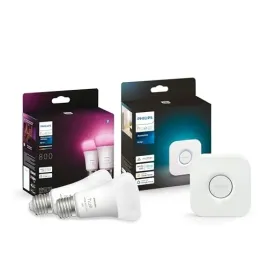 philips-hue-white-and-color-led-e27-2-bulbs-set-with-hue-bridge-800lm