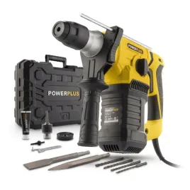 powerplus-wiertarka-udarowa-1500w-sds-plus-5j-7-akcesoriow