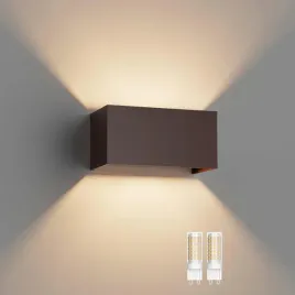 klighten-led-kinkiet-wymienna-g9-led-lampa-ciepla-3000k-18w-ip54-brazowy