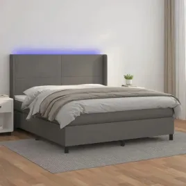 vidaxl-lozko-kontynentalne-z-materacem-i-led-szara-ekoskora-180x200cm