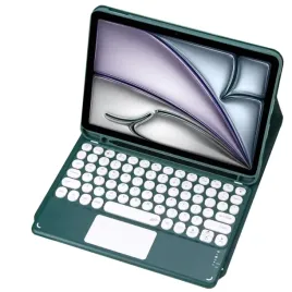 etui-z-klawiatura-bluetooth-touchpad-do-ipad-air-11-gen6-zielone