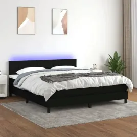 vidaxl-lozko-kontynentalne-z-materacem-czarne-180-x-200-cm-tkanina