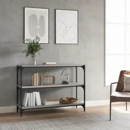 vidaxl-regal-na-ksiazki-szary-dab-sonoma-100x33x705-cm