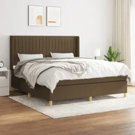 vidaxl-lozko-kontynentalne-z-materacem-brazowe-tkanina-180x200-cm