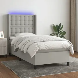 vidaxl-lozko-kontynentalne-z-materacem-jasnoszare-100x200cm-tkanina