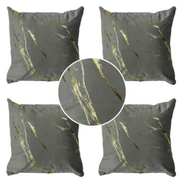 4x-poszewka-glamour-40x40cm-ciemno-szara-z-motywem-zlota-marmur