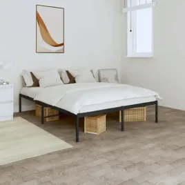 vidaxl-metalowa-rama-lozka-czarna-150x200-cm