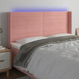 vidaxl-zaglowek-do-lozka-z-led-rozowy-183x16x118-128-cm-aksamit