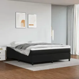 vidaxl-lozko-kontynentalne-z-materacem-czarne-ekoskora-180x200-cm