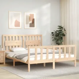 vidaxl-rama-lozka-bez-materaca-160x200-cm-lite-drewno-sosnowe