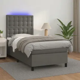 vidaxl-lozko-kontynentalne-z-materacem-i-led-szara-ekoskora-90x200-cm