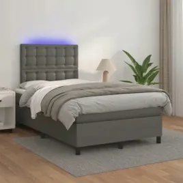 vidaxl-lozko-kontynentalne-z-materacem-i-led-szara-ekoskora-120x200cm