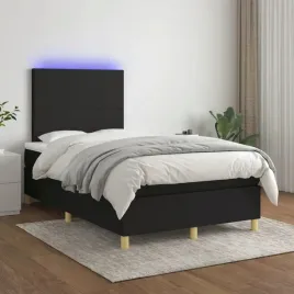vidaxl-lozko-kontynentalne-z-materacem-czarne-120x200-cm-tkanina
