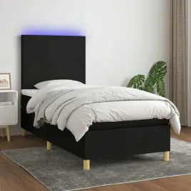 vidaxl-lozko-kontynentalne-z-materacem-czarne-100x200-cm-tkanina