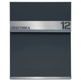 antracytowa-skrzynka-pocztowa-slim-na-listy-z-twoim-adresem-napis-wzor-5