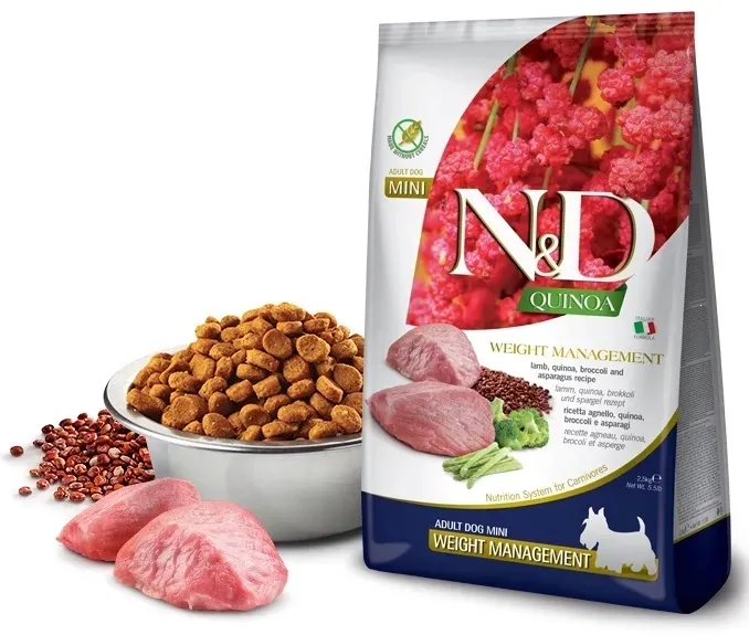 FARMINA ND WEIGHT MANAGEMENT MINI 7kg JAGNIĘCINA redukcja masy ciała psa