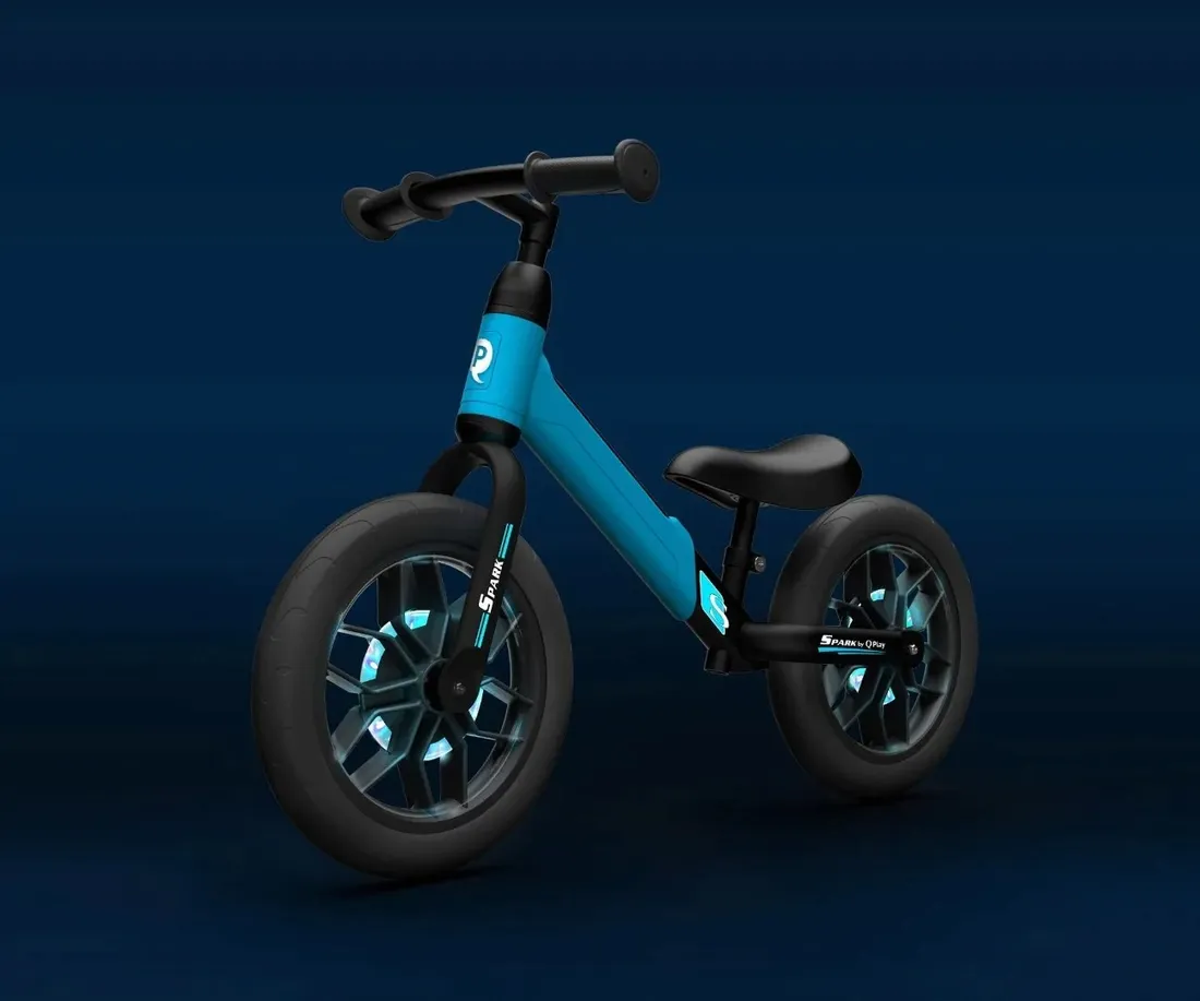 qplay-rowerek-biegowy-spark-blue-stan-nowy