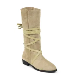 buty-damskie-kozaki-przed-kolano-wsuwane-botki-jesienne-40-zielone
