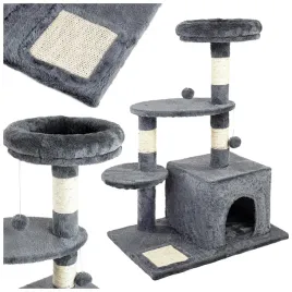 drapak-legowisko-dla-kota-wieza-domek-3-poziomy-slupek-zabawka-na-sznurku