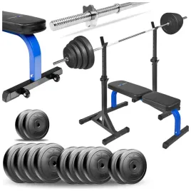 zestaw-kulturystyczny-101kg-silowy-lawka-stojaki-sztanga-obciazenia