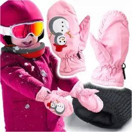 rekawiczki-dzieciece-narciarskie-zimowe-wodoodporne-dzieci-cieple-rozowe